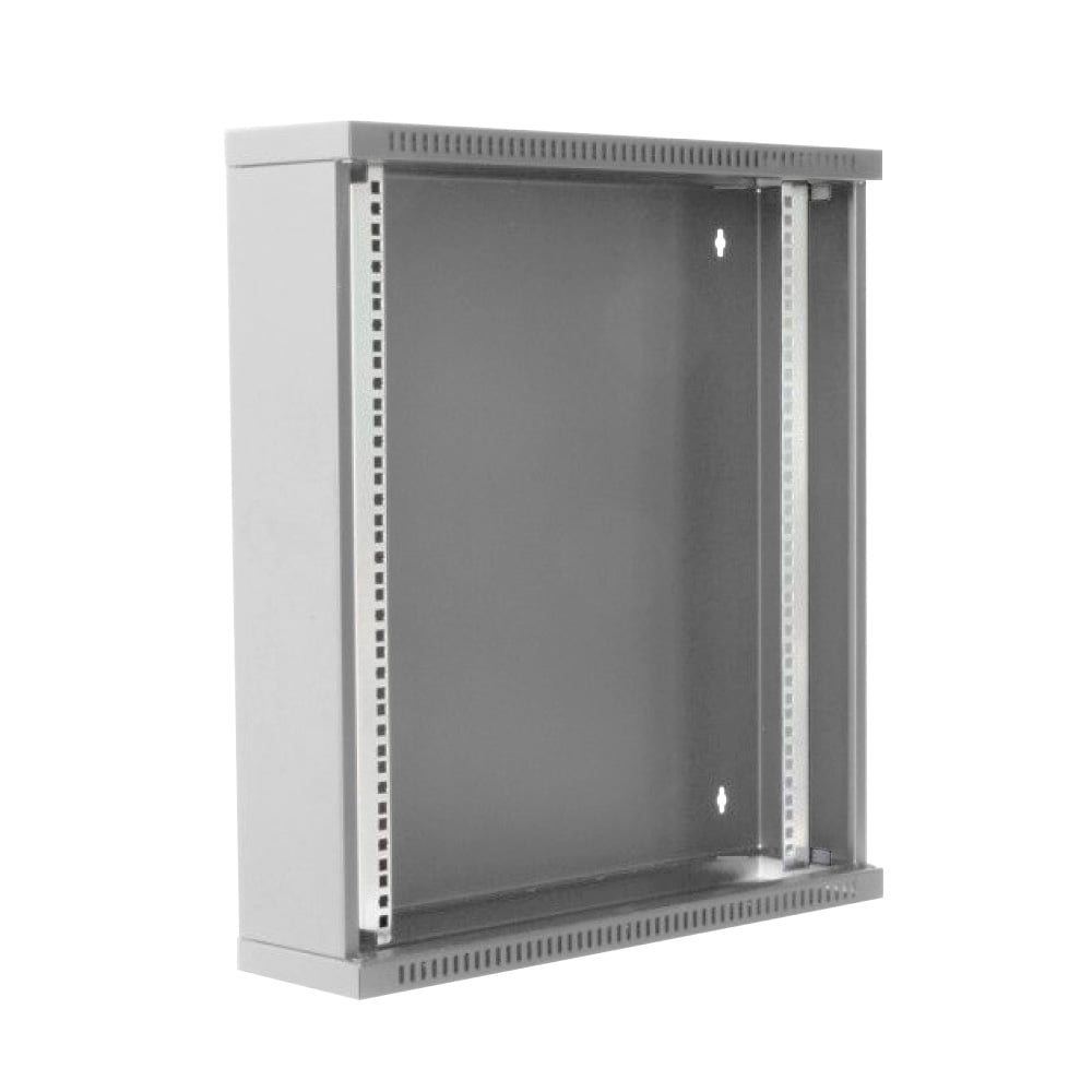 Armadio Rack 19'' Flat a muro p.30cm 6 unità sezione unica Grigio - Techly Professional I-CASE EC-0630G