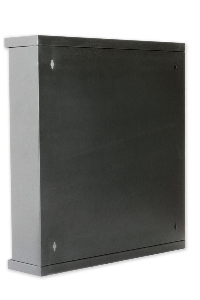 Armadio Rack 19'' Flat a muro p.30cm 12 unità sezione unica Nero - Techly Professional I-CASE EC-1230BK