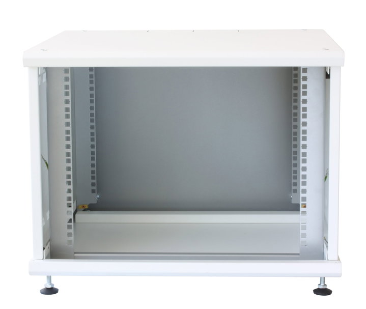 Armadio Rack 19" 8U P600mm per Accumulatori Fotovoltaico Bianco - Techly Professional I-CASE EE-2008WH6