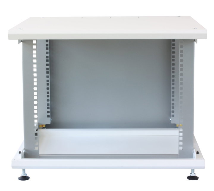 Armadio Rack 19" 8U P600mm per Accumulatori Fotovoltaico Bianco - Techly Professional I-CASE EE-2008WH6
