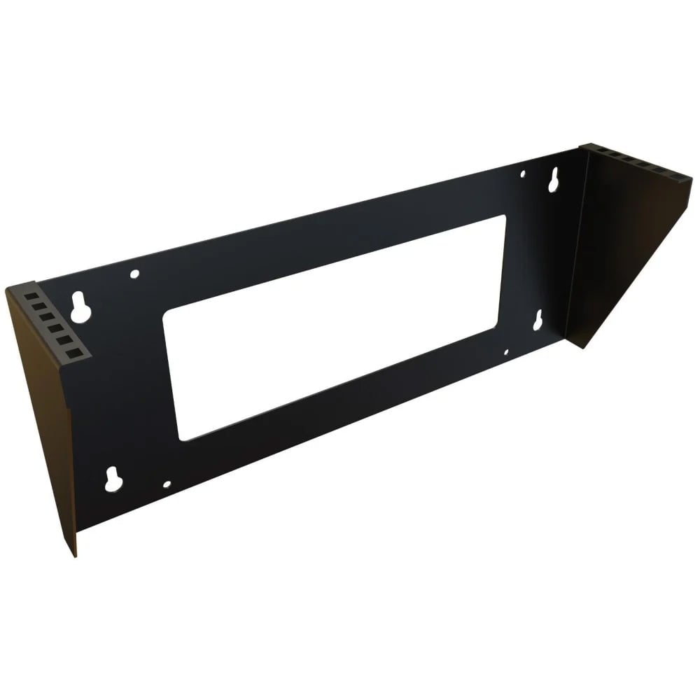 Staffa di Montaggio da Muro Verticale Easyline Nero - Techly Professional I-CASE EF-3002BK