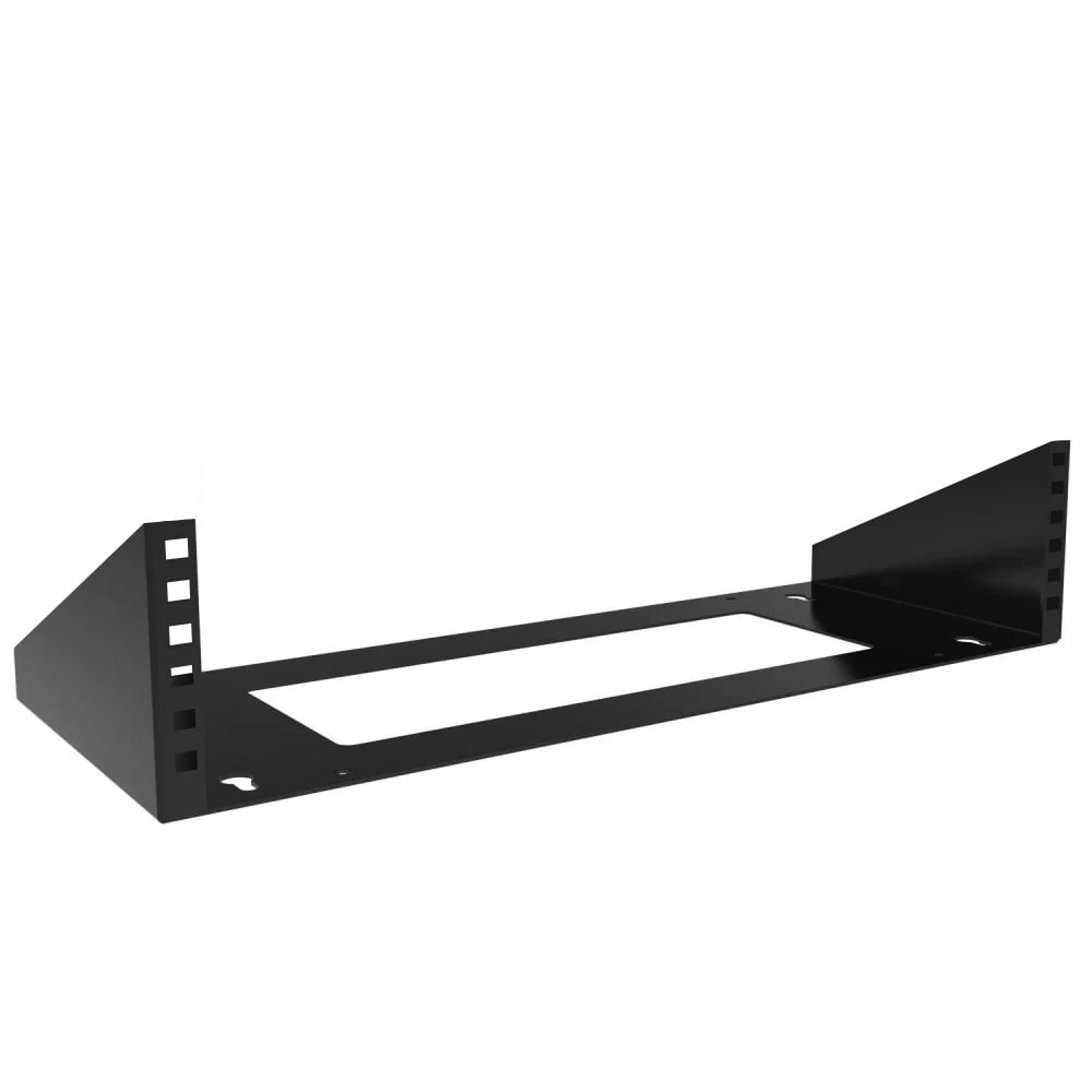 Staffa di Montaggio da Muro Verticale Easyline Nero - Techly Professional I-CASE EF-3002BK