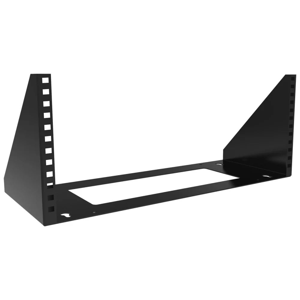 Staffa di Montaggio da Muro Verticale Easyline Nero - Techly Professional I-CASE EF-3004BK