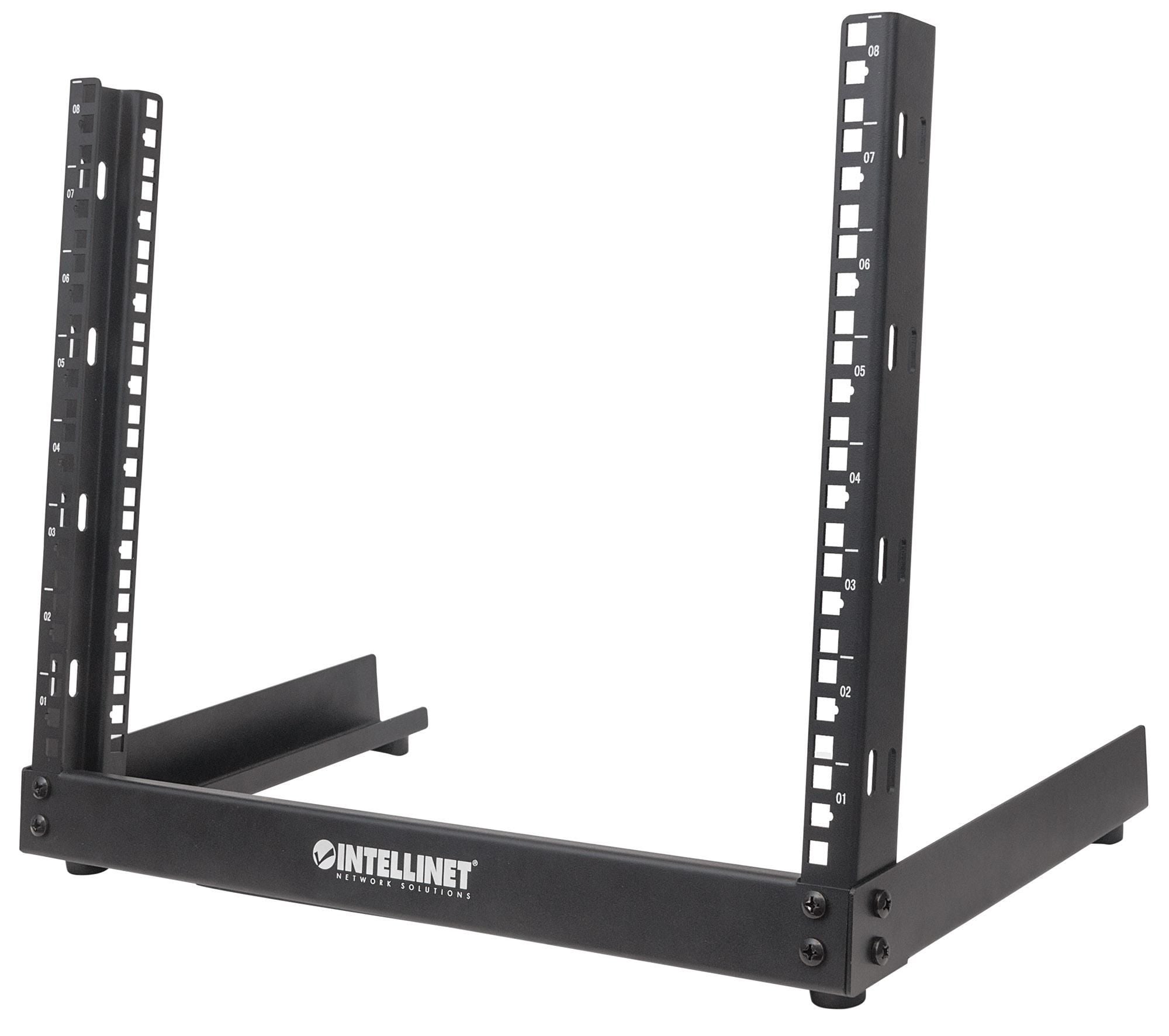 Armadio Rack 19'' Open Frame Desktop - Intellinet I-CASE EF-8UBK