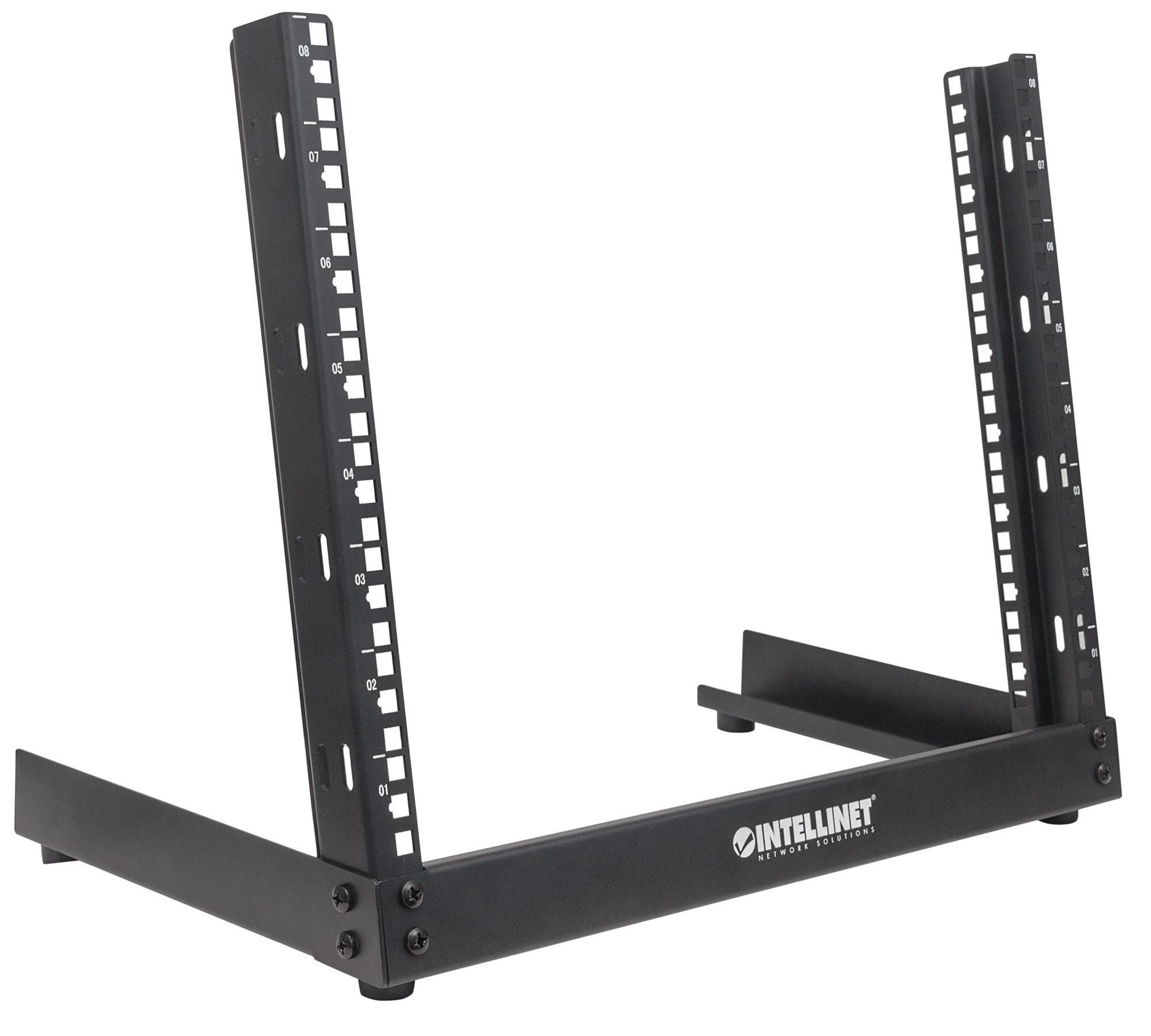 Armadio Rack 19'' Open Frame Desktop - Intellinet I-CASE EF-8UBK