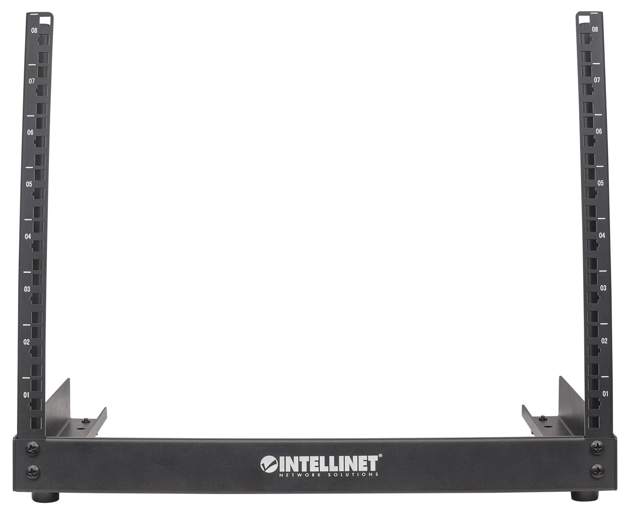 Armadio Rack 19'' Open Frame Desktop - Intellinet I-CASE EF-8UBK