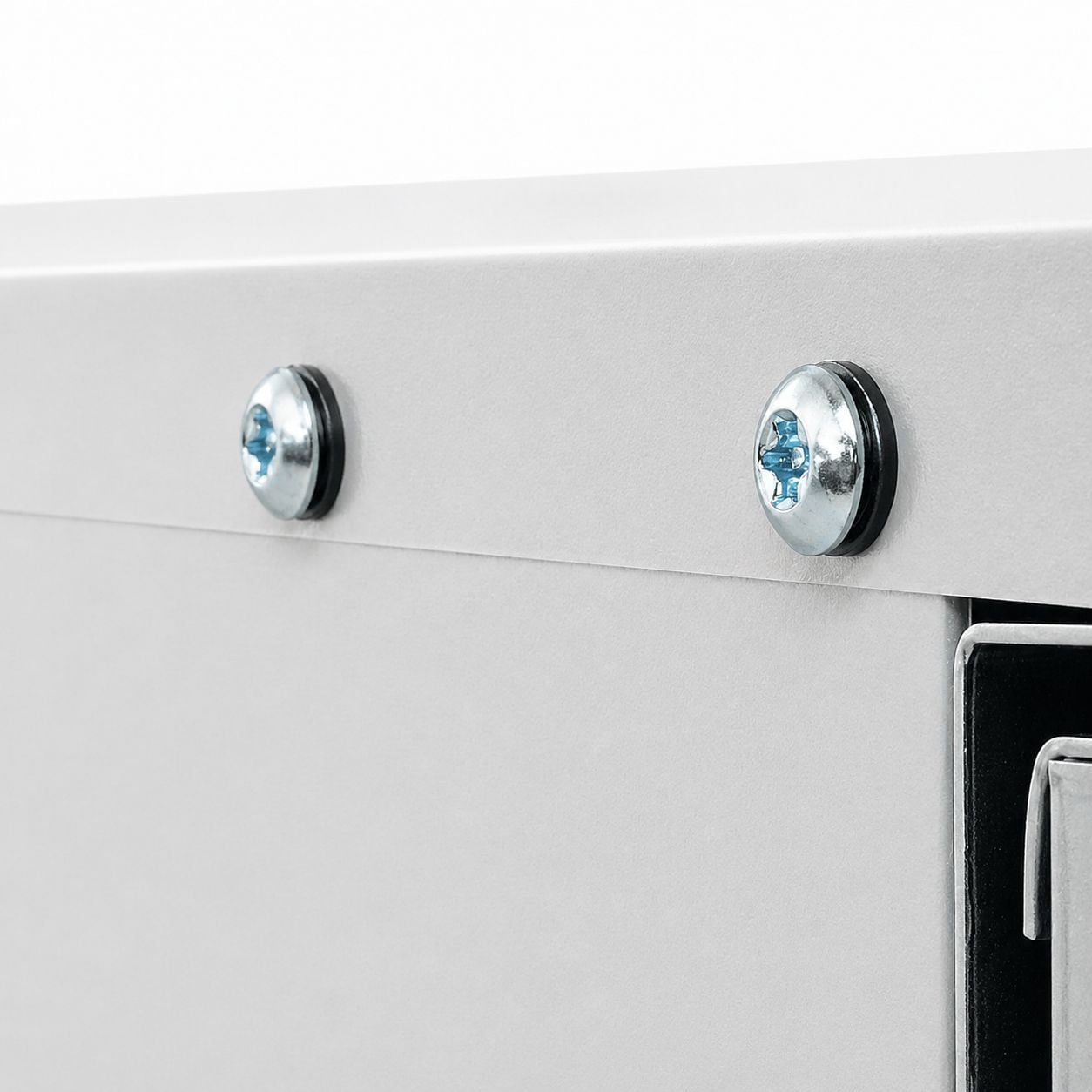 Armadio Rack 19'' a Muro 6U prof. 320 Grigio Assemblato - Techly Professional I-CASE EL-1006G32