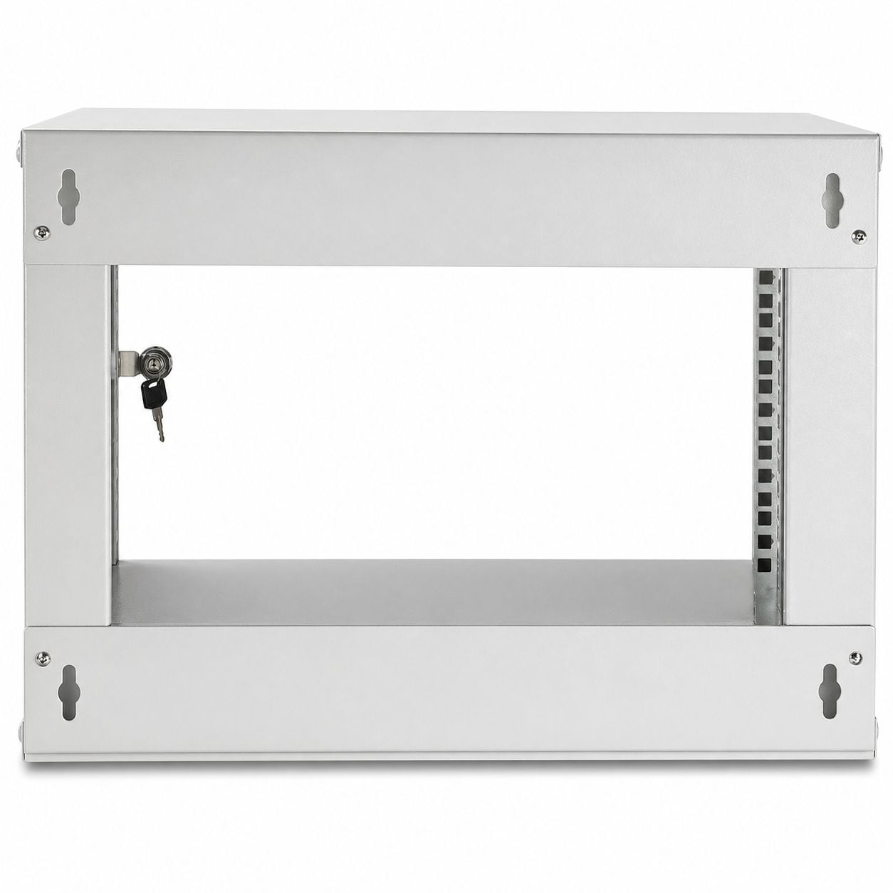 Armadio Rack 19'' a Muro 6U prof. 320 Grigio Assemblato - Techly Professional I-CASE EL-1006G32