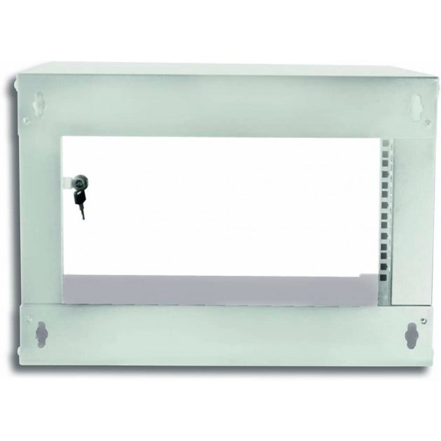 Armadio Rack 19'' a Muro 9U prof. 320 Grigio Assemblato - Techly Professional I-CASE EL-1009G32
