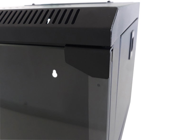 Armadio Rack 10" a Muro 4 Unità Pannelli Asportabili Nero - Techly Professional I-CASE EM-1004BKEC