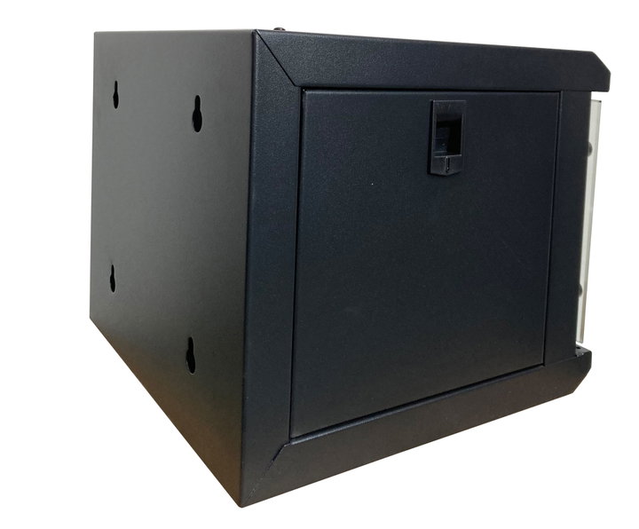 Armadio Rack 10" a Muro 6 Unità Pannelli Asportabili Nero - Techly Professional I-CASE EM-1006BKEC