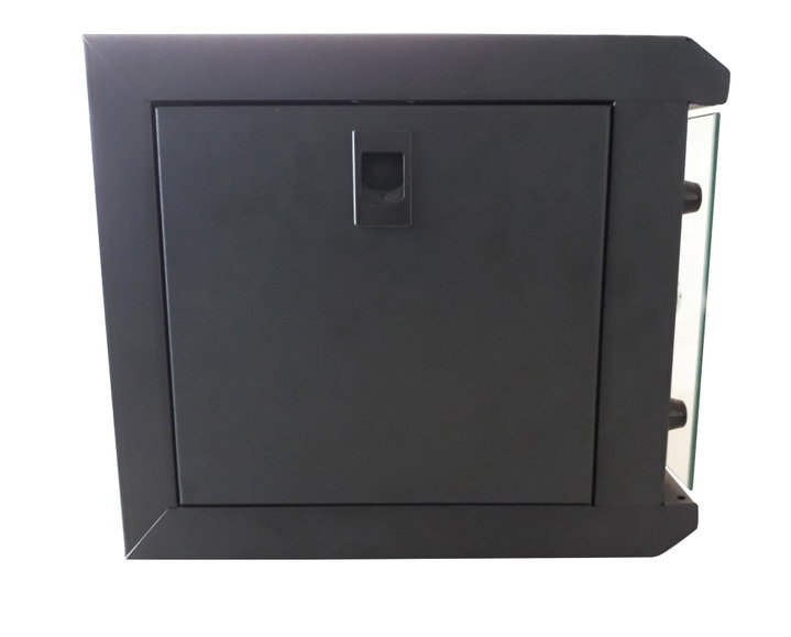 Armadio Rack 10" a Muro 6 Unità Pannelli Asportabili Nero - Techly Professional I-CASE EM-1006BKEC