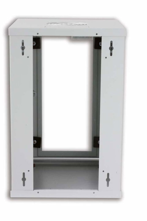 Rack Cabinet 10" Wall-Mount 9U Gray depth 300 mm - Techly Professional I-CASE EM-1009GTY