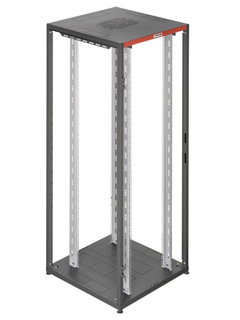 Server rack cabinet NextGen 19" 800x1000 42U black open frame - Intellinet I-CASE EPPX-4210BK1