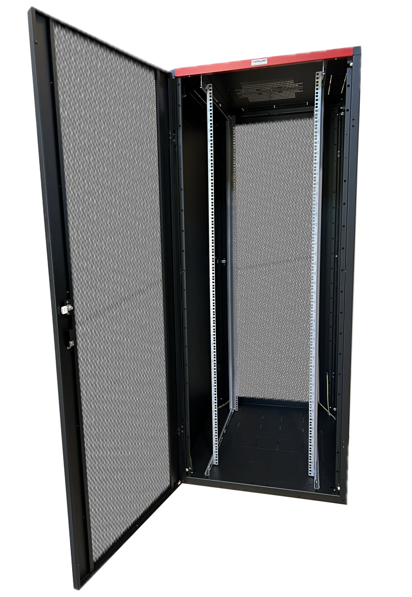 Armadio Server Rack NextGen 1000 19'' 800x1000 47U Nero Porta Grigliata - Intellinet I-CASE EPPX-4710VTBK