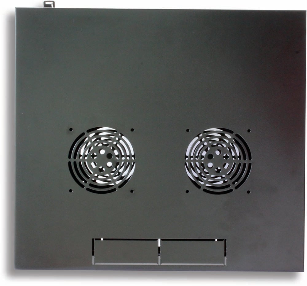 Armadio Rack 19'' a Muro 9U prof. 600 Nero Assemblato - Techly Professional I-CASE ER-1009B60