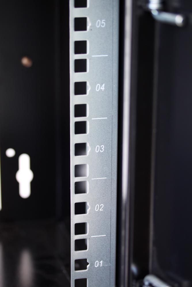 Armadio Rack 19'' a Muro 9U prof. 600 Grigio Assemblato - Techly Professional I-CASE ER-1009G60