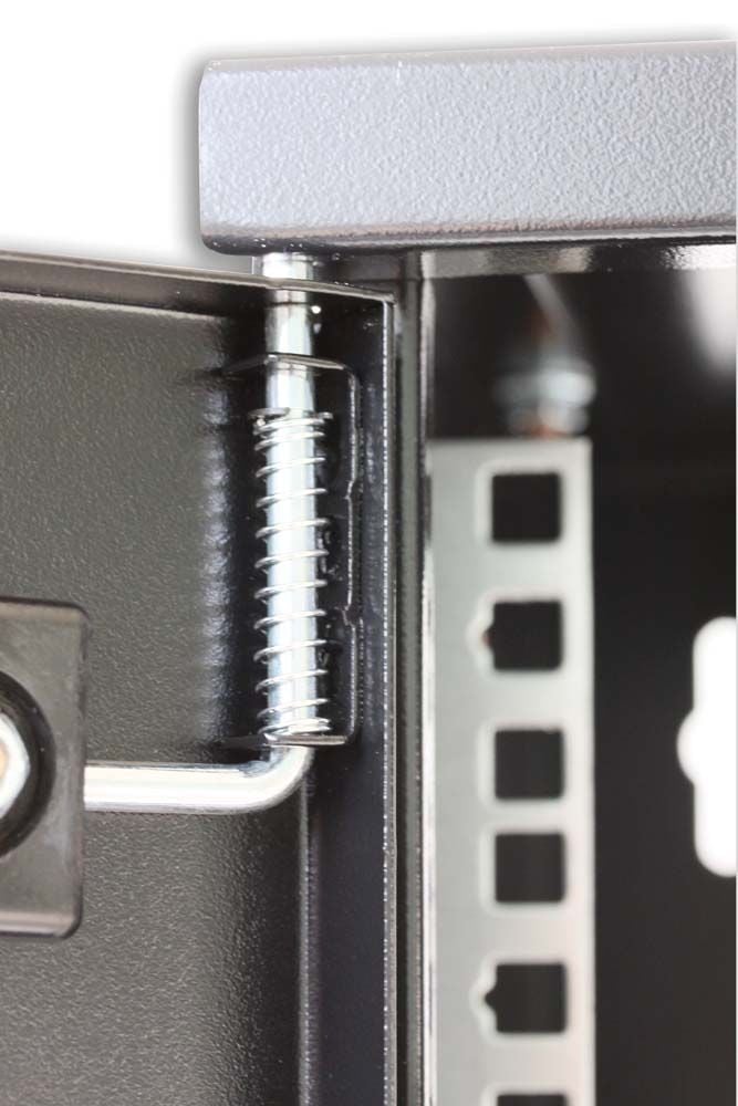 Armadio Rack 19'' a muro 10 unità prof. 400 Nero Assemblato - Intellinet I-CASE ES-1010BK