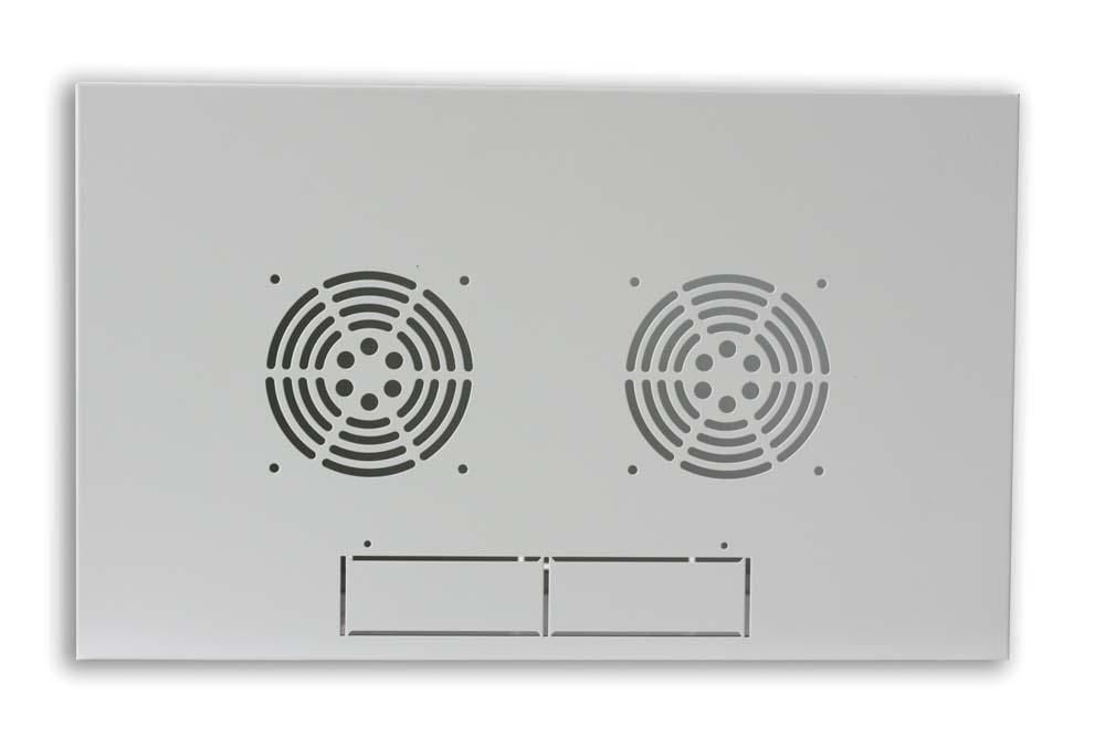 Armadio Rack 19'' a muro 16 unità prof. 400 Grigio Assemblato - Intellinet I-CASE ES-1016G