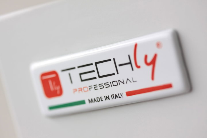 Armadio ETSI 21" 47 Unità Prof. 600 Porte Grigliate Grigio - Techly Professional I-CASE ETSI-4760GG
