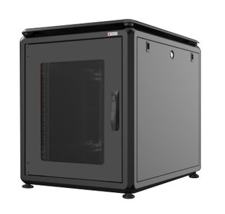 Armadio Rack 19" 600x800 12U Nero da sotto-scrivania serie Evolution - Techly Professional I-CASE EV-1268BK