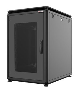 Armadio Rack 19" 600x800 16U Nero serie Evolution - Techly Professional I-CASE EV-1668BK