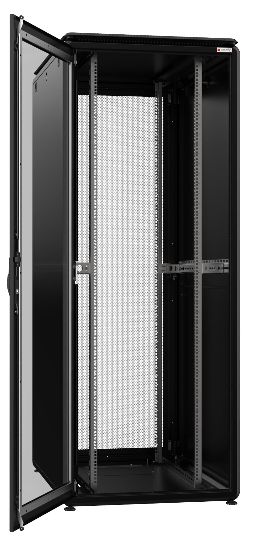 Armadio Server Rack 19'' 600x1000 26 Unità Nero serie Evolution - Techly Professional I-CASE EV-2661B