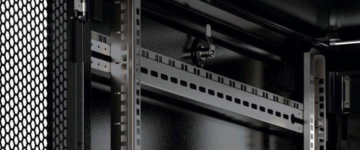 Armadio Server Rack 19" 800x1000 26 Unità Nero Serie Evolution - Techly Professional I-CASE EV-2681B