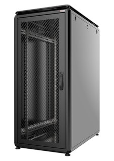 Armadio Server Rack 19" 800x1200 42U Nero Porta Grigliata serie Evolution Ventilato - Techly Professional I-CASE EV-42812VBF