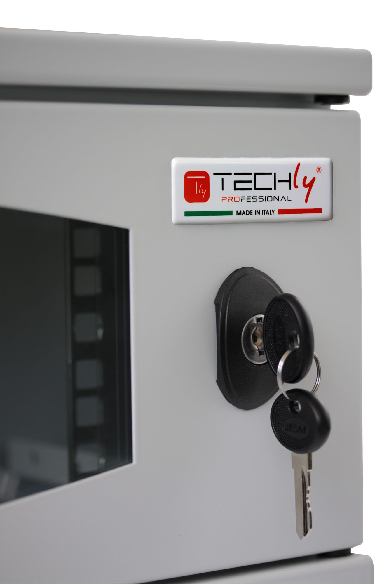 Armadio Rack 19'' a Muro 3U prof. 320 Grigio Assemblato - Techly Professional I-CASE EW-2003G5