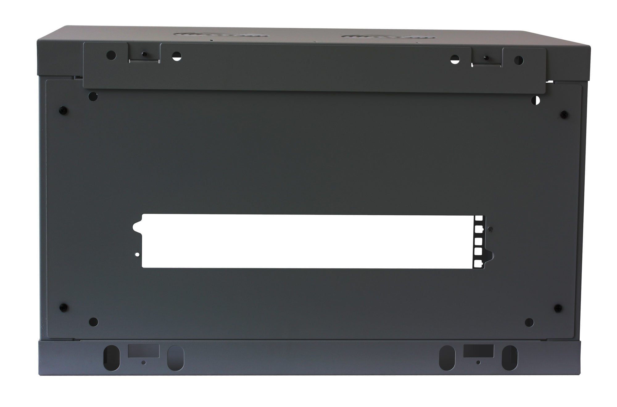 Armadio Rack 19'' a muro 6 unità sezione unica prof. 450mm Nero - Intellinet I-CASE EW-2006BKL