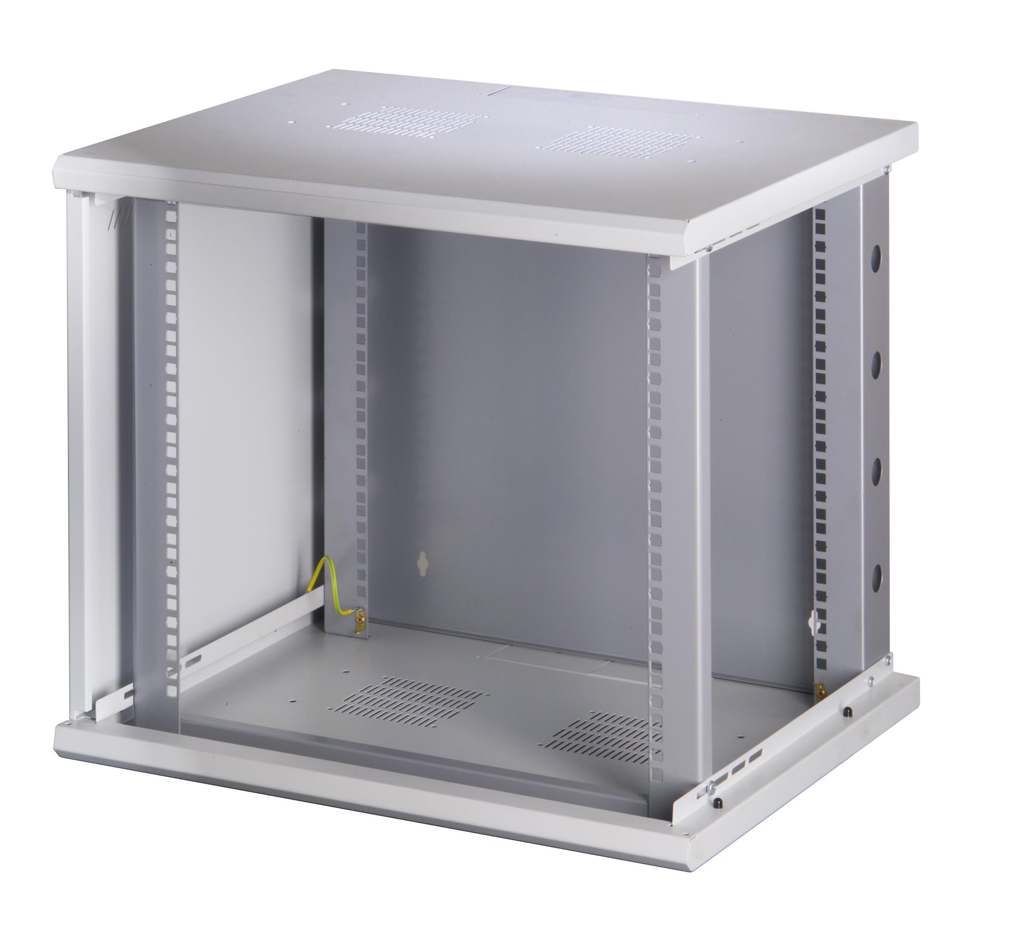 Armadio Rack 19'' a muro 10 unità sezione unica prof. 500mm Nero - Techly Professional I-CASE EW-2009BK5