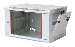 Rack enclosure 19" wall-mounted 9U single section depth 450mm gray - Intellinet I-CASE EW-2009GL