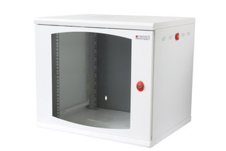 Armadio Rack 19" a Muro 10 Unità Sezione Unica Prof. 500mm Bianco - Techly Professional I-CASE EW-2010WH5