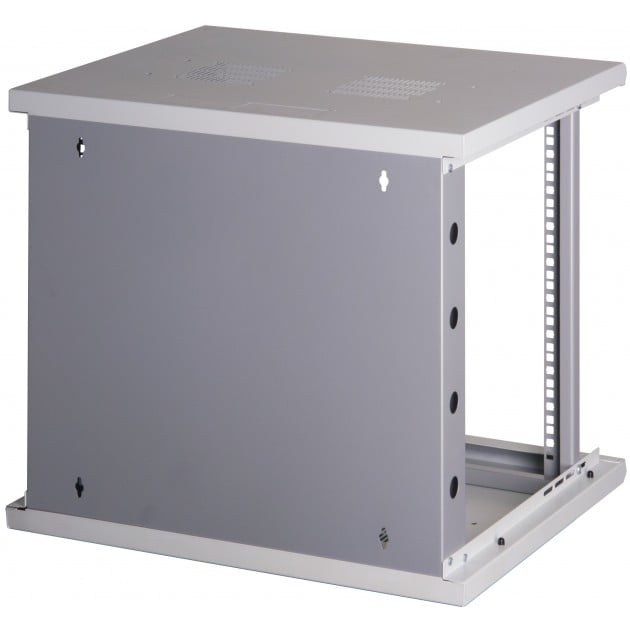 Armadio Rack 19'' a muro 13 unità sezione unica prof. 500mm Nero - Techly Professional I-CASE EW-2012BK5