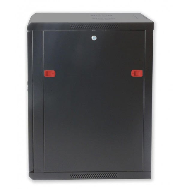 Armadio Rack 19'' a muro 12 unità sezione unica prof. 450mm Nero - Intellinet I-CASE EW-2012BKL
