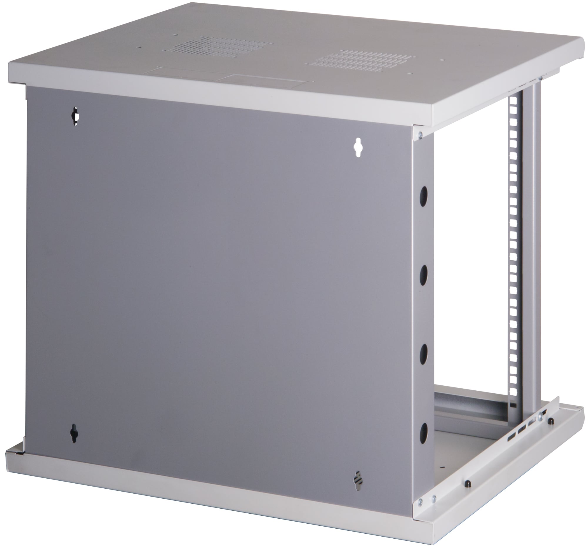 Armadio Rack 19'' a muro 13 unità sezione unica prof. 500mm Grigio - Techly Professional I-CASE EW-2012G5