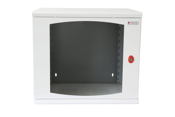 Armadio Rack 19" a Muro 13U Sezione Unica P.600mm Bianco - Techly Professional I-CASE EW-2013WH6