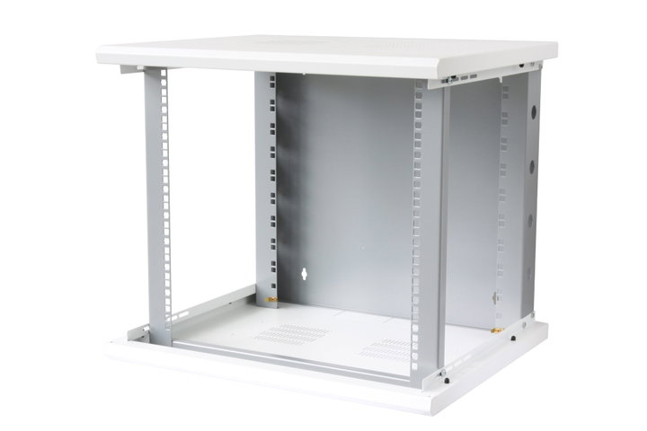 Armadio Rack 19" a Muro 13U Sezione Unica P.600mm Bianco - Techly Professional I-CASE EW-2013WH6