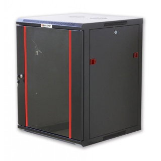Armadio Rack 19" a muro 15 unità sezione unica prof. 600mm nero - Intellinet I-CASE EW-2015BK