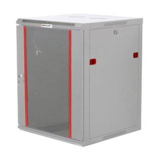 Armadio rack 19" a muro 15U sezione unica prof. 450mm grigio - Intellinet I-CASE EW-2015GL