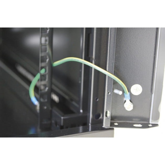 Armadio Rack 19'' a muro 20 unità sezione unica prof. 600mm Nero - Intellinet I-CASE EW-2020BK