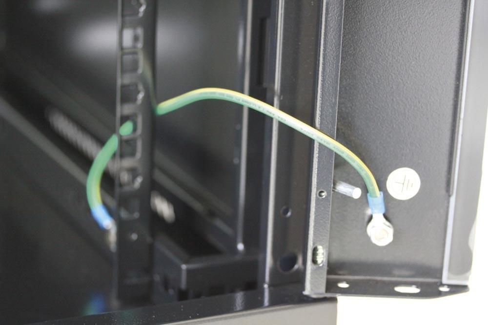 Armadio Rack 19'' a muro 20 unità sezione unica prof. 450mm Nero - Intellinet I-CASE EW-2020BKL