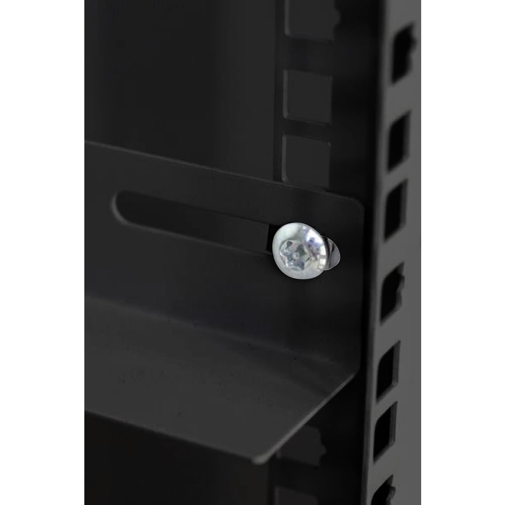 Armadio Rack 19'' a muro 9 unità due sezioni Nero - Intellinet I-CASE EW-3009BK