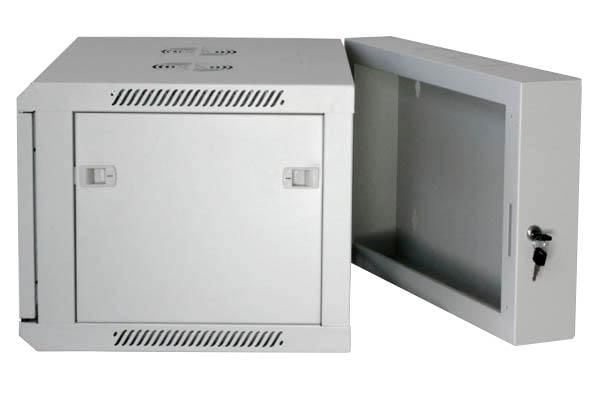 Armadio Rack 19'' a muro 12 unità due sezioni Grigio - Intellinet I-CASE EW-3012G