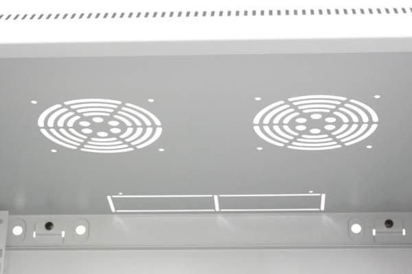 Armadio Rack 19" a muro 15 unità sezione unica prof. 450 mm Grigio - Techly Professional I-CASE EWT-2415G
