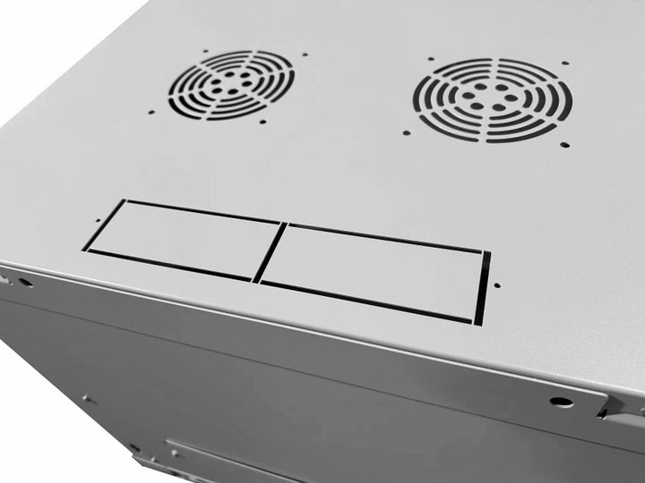 Armadio Rack 19" a muro 15 unità sezione unica prof. 450 mm Grigio - Techly Professional I-CASE EWT-2415G