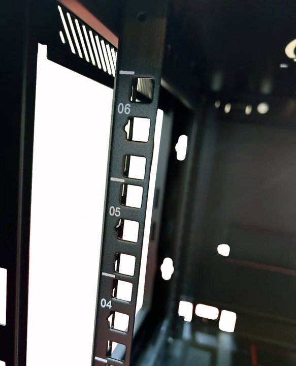 Armadio Rack 19" a Muro 20U Sezione Unica Prof. 600mm Nero - Techly Professional I-CASE EWT-2620B
