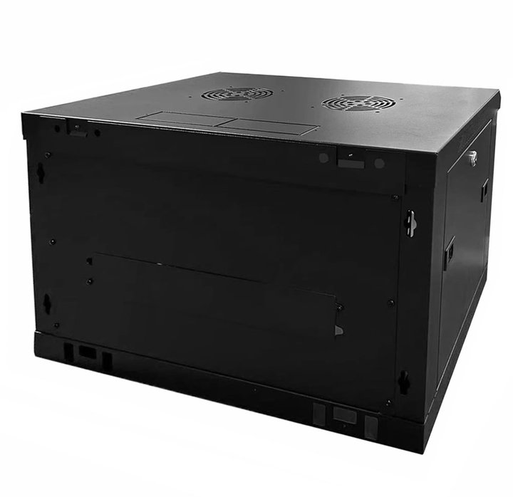 Armadio Rack 19" a Muro 20U Sezione Unica Prof. 600mm Nero - Techly Professional I-CASE EWT-2620B