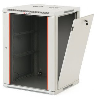 Armadio Rack 19" a muro 20 unità sezione unica prof. 600 mm Grigio - Techly Professional I-CASE EWT-2620G